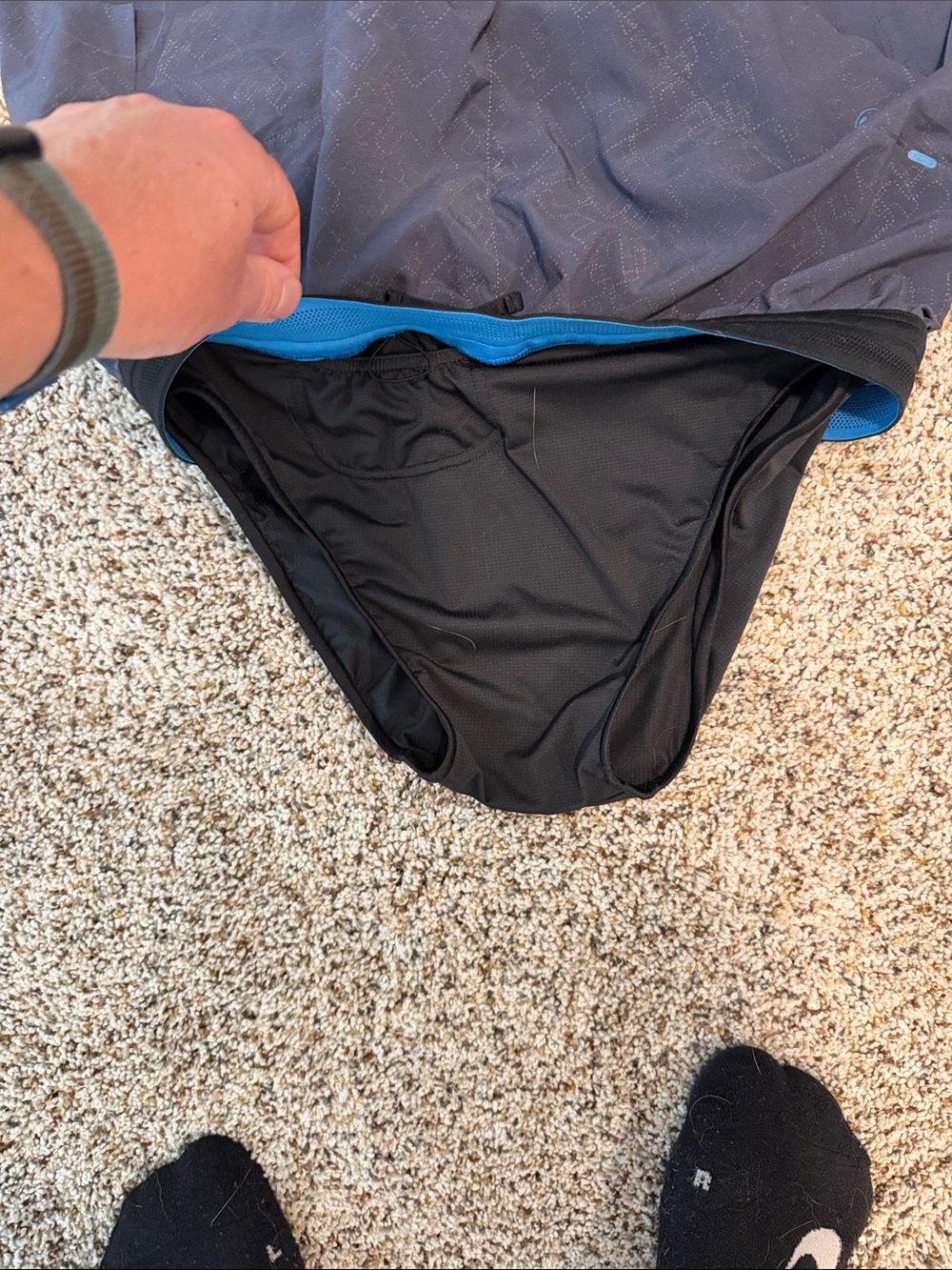 Janji grey Men's running Shorts. Size Small - Picture 6 of 6